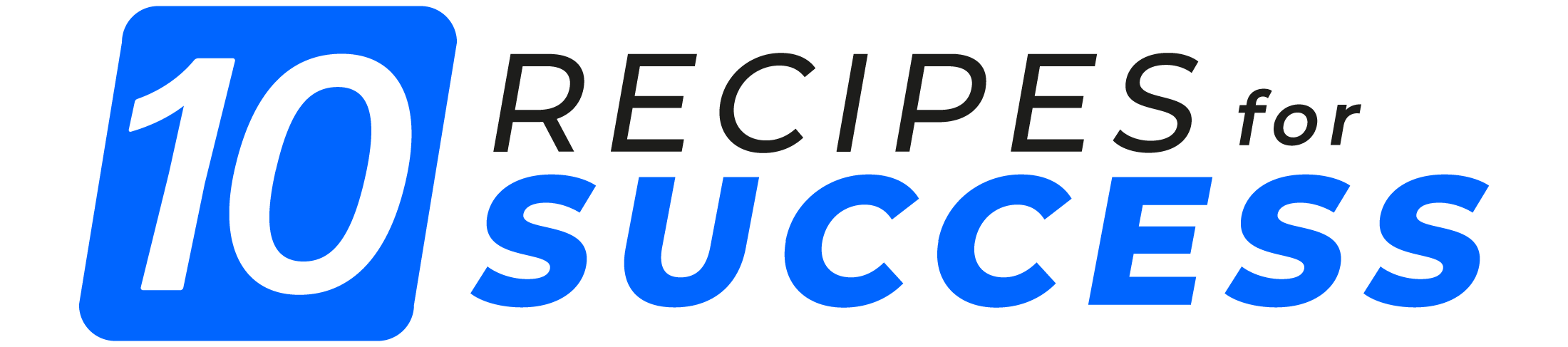 Page d’accueil du Centre d’aide 10 Recipes for Success